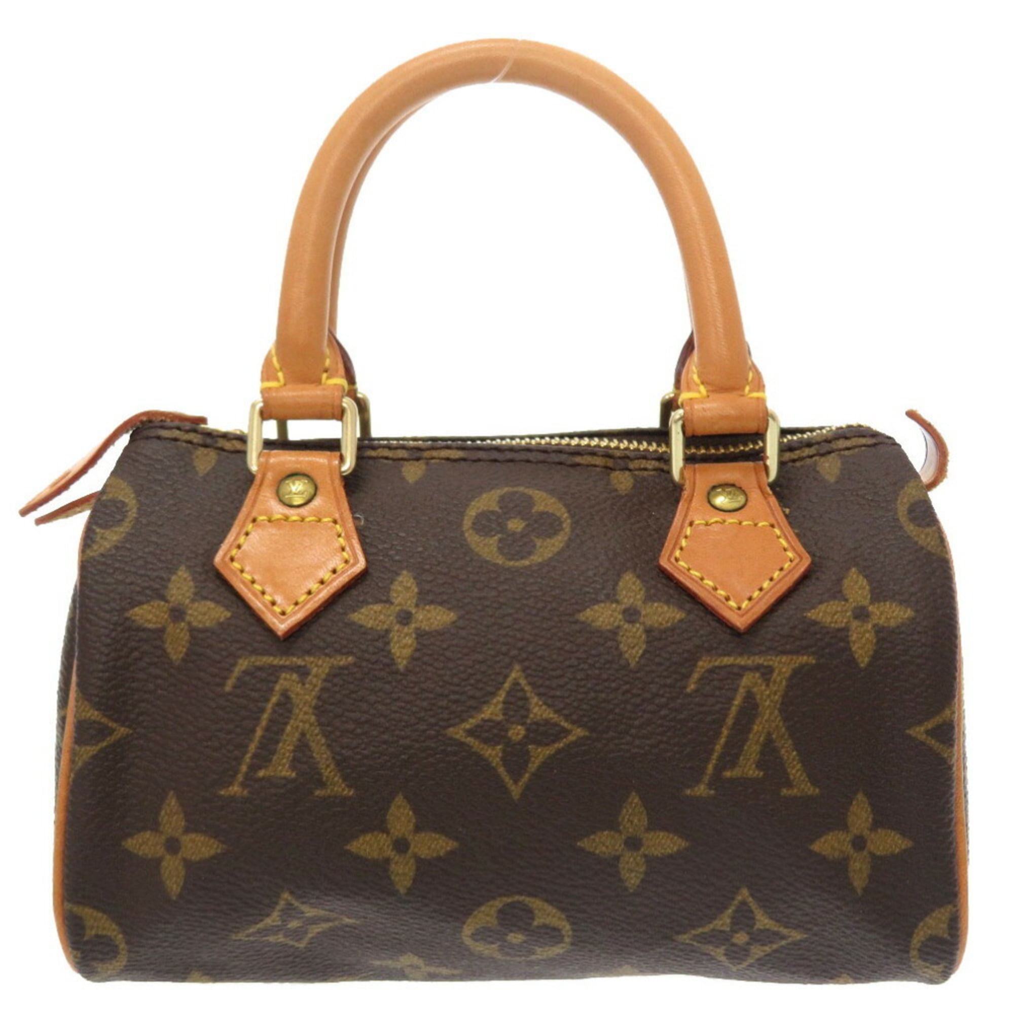 Pre-Owned Louis Vuitton Monogram Mini Speedy M41534 Handbag 0363 