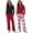 Wine Red Plaid/Black Red Plaid, variant on Ekouaer 2 Pack Women's Pajama Set Long Sleeve Top with Jogger Pants Lounge Sets Sleepwear Loungewear with Pockets