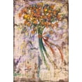 thumbnail image 2 of Wiley, Marta 18x24 Gold Ornate Wood Framed with Double Matting Museum Art Print Titled - Floral bouquet Yellow, 2 of 4