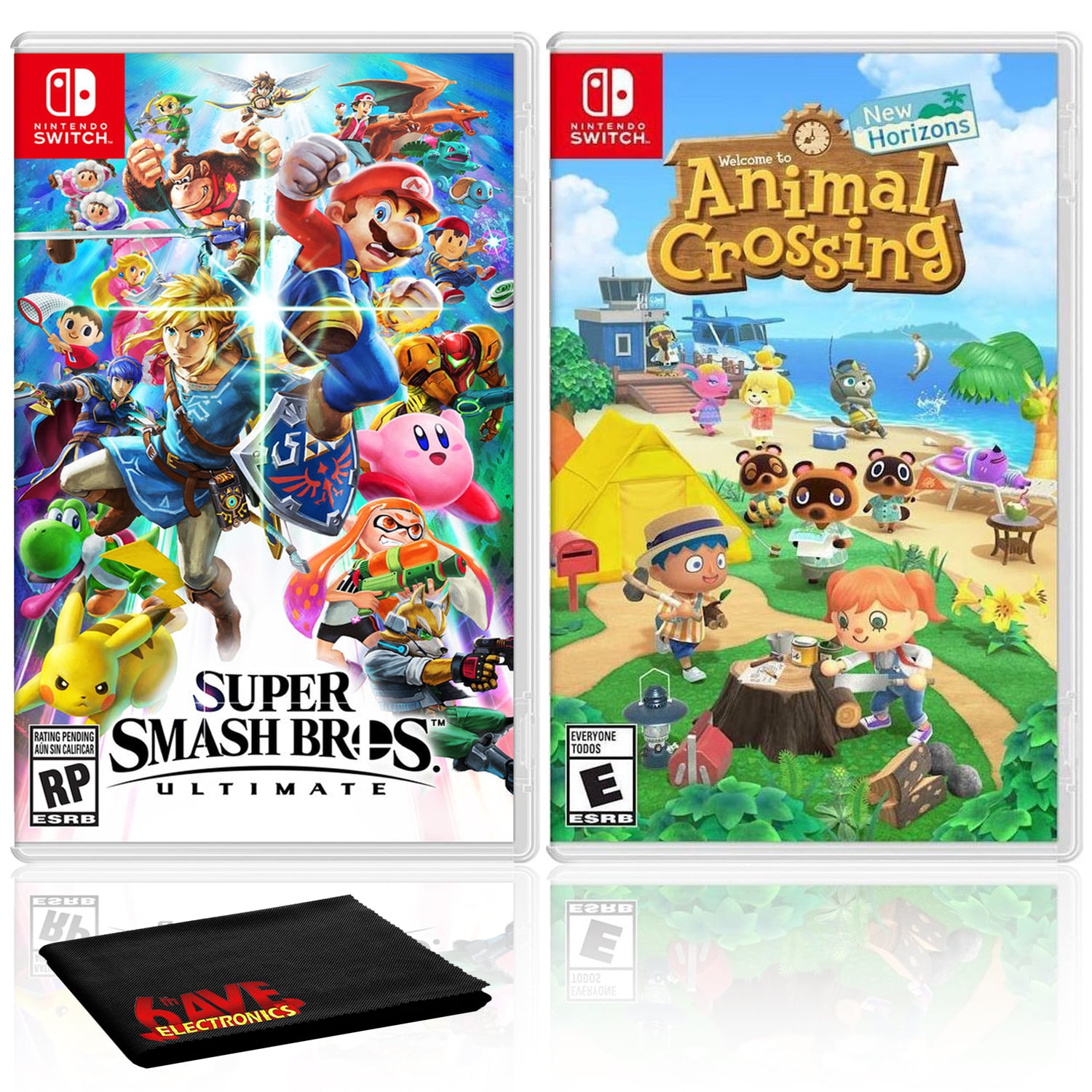Nintendo Super Smash Bros. Ultimate Bundle with Animal Crossing: New  Horizons 