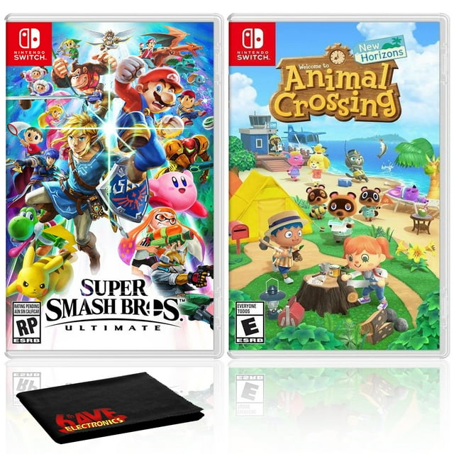 Nintendo Super Smash Bros. Ultimate Bundle with Animal Crossing: New Horizons