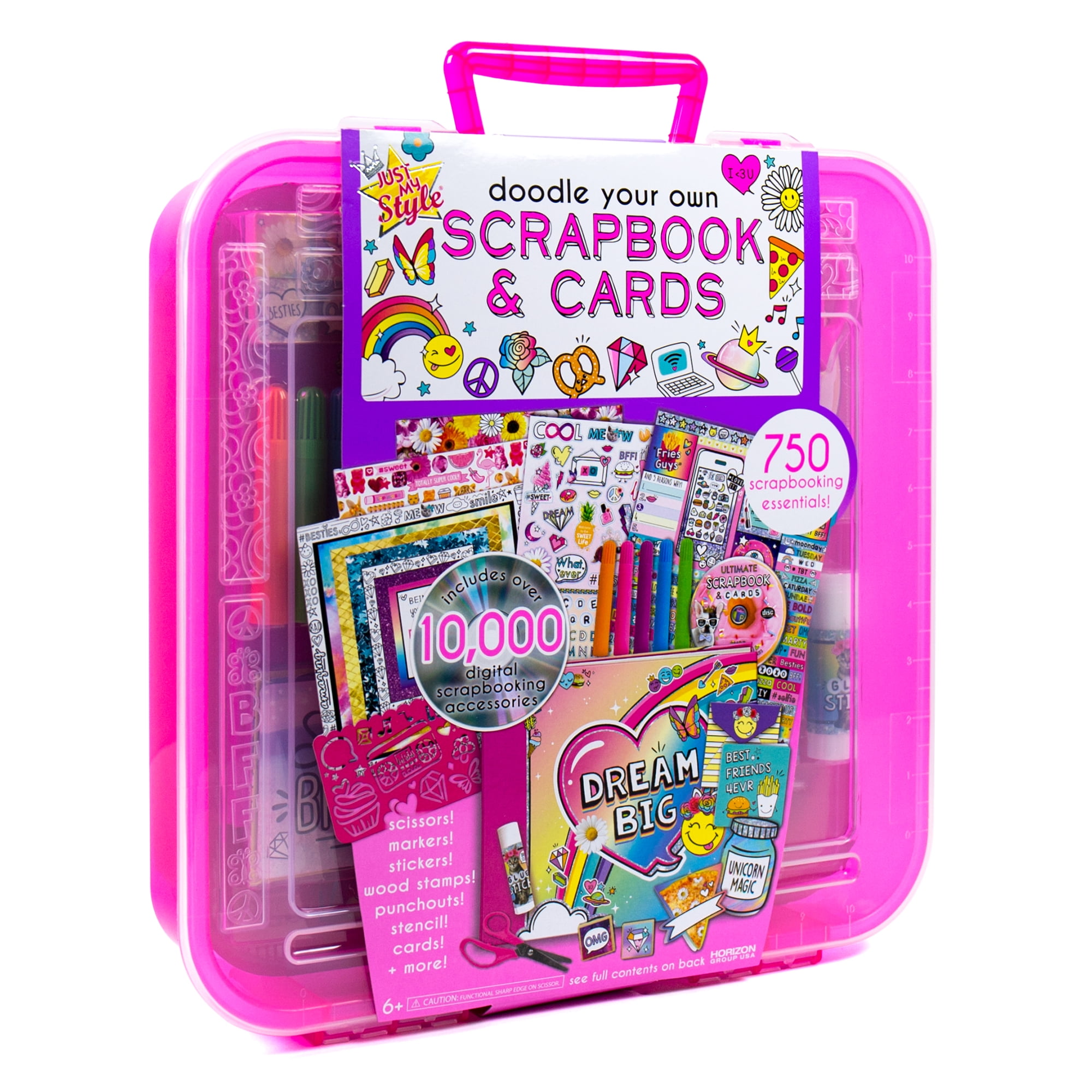 Creativity For Kids BFF Scrapbook Kit Only At Target 100+ Piece Set New  Sealed