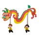 thumbnail image 1 of Guirnalda de dragón de año Nuevo chino con diseño de dragón de papel chino, decoración de dragón de para celebraciones, actividades para, 1 of 9
