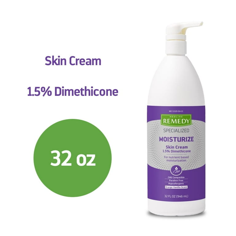 2 pack) Medline Remedy Specialized Moisturizing Skin Cream, 32 oz