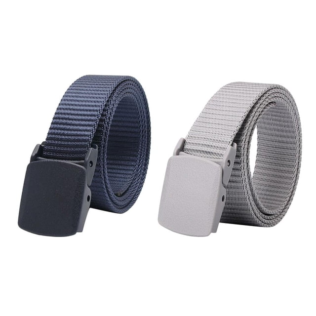 2x Cinturón de Correas de Al Del Informal Correa de cinturo de Policía Larga de Trabajo Salvador Dali Cinturón de nailon unisex