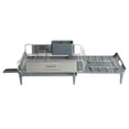thumbnail image 4 of Kenmore Loxdell Expandable Full Size Rust Resistant Dish Rack with Drain Board and Flatware Caddy, 4 of 18
