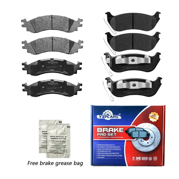 Front & Rear Ceramic Brake Pads for Ford Explorer Sport Trac Mountaine 2006-2010