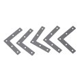 thumbnail image 1 of Angle Plate Corner Brace Flat L Shape Repair Bracket 80mm x 80mm, 1 of 5