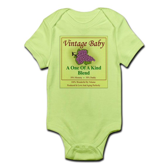 CafePress - Vintage Baby Body Suit - Baby Light Bodysuit