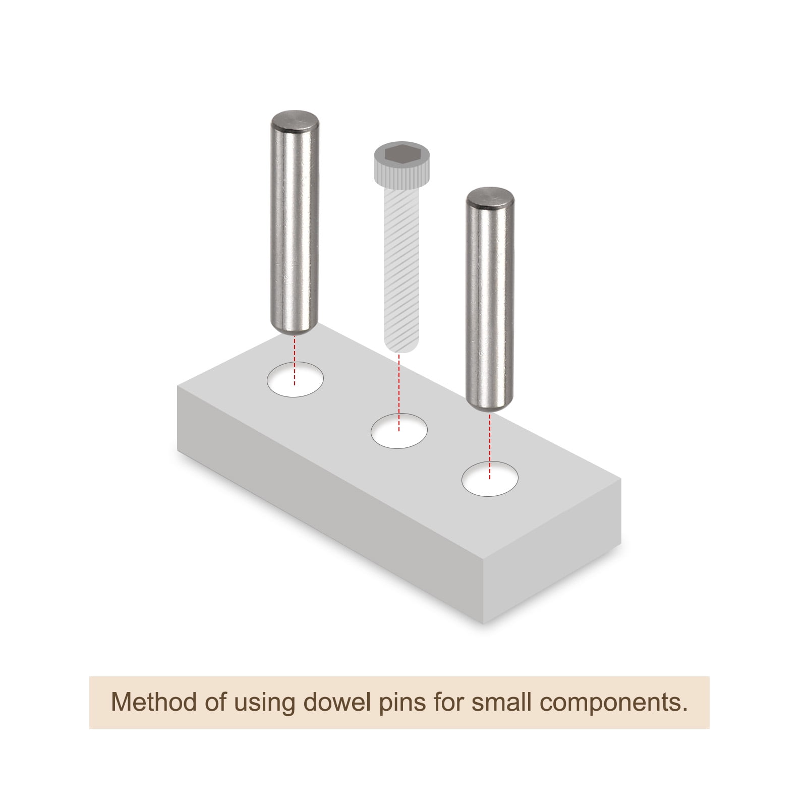 8x70mm Dowel Pins, 20pcs 304 Stainless Steel Round Head Flat Chamfered End Dowel Pin Bunk Bed Pins Shelf Pegs Support Shelves Fasten Elements