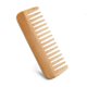 thumbnail image 4 of Peine de bambú de dientes anchos, peine de madera antiestático para desenredar y masajear suavemente el cuero cabelludo., 4 of 5