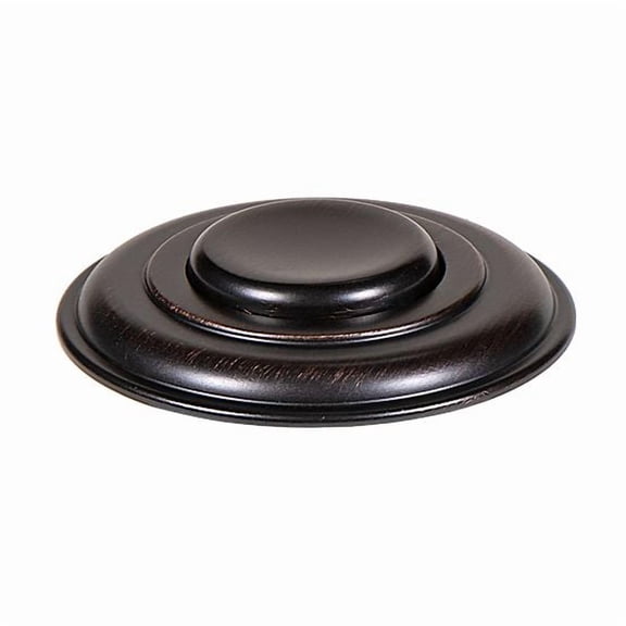 InSinkErator Decorative Air Switch Push Button, Vintage Style in Classic Oil Rubbed Bronze - 78666D-ISE