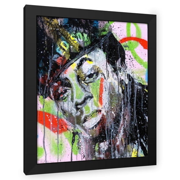 P Muir 20x24 Black Modern Wood Framed Wall Art Titled - Lil Wayne