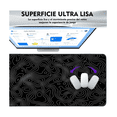 thumbnail image 5 of "Mouse Pad Gamer Alfombrilla Ratón 80x30cm Profesional Raya Malubero Negro, 5 of 5