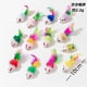 thumbnail image 2 of Juguete para gatos Juguetes de colores para gatos con cola de plumas Juguetes interactivos para gatos de interior, 2 of 6