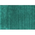 thumbnail image 1 of Ahgly Company Indoor Rectangle Abstract Turquoise Blue Contemporary Area Rugs, 5' x 8', 1 of 4