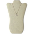 thumbnail image 3 of Novel Box 6 Pack Beige Linen Necklace/Pendant Foldable Display Stands 14.5x9 Inches with Easel Stand, 3 of 7