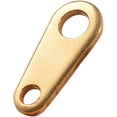 thumbnail image 1 of 100 piezas de conectores de cadena dorada para joyería, accesorios para pulseras, collares y bisutería, 12,5 x 5,5 x 1 mm., 1 of 2
