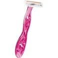 thumbnail image 4 of BIC Miss Soleil Colour Collection Lady Razors, Triple-Blade Razors, Vitamin E Enriched Lubricating Strip - Pack of 4, 4 of 9