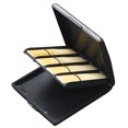 thumbnail image 2 of Reeds Case Sax Saxophone Clarinet Oboe Reeds ABS Case Storage Box Waterproof Wear Resistant General for 8 Reeds Grids Sax Alto, 2 of 5