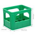 thumbnail image 2 of Shisuyan Miniature Basket Decorative Mini Storage Basket Green Plastic 1Pack, 2 of 8