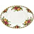 thumbnail image 3 of Royal Albert Old Country Roses Gravy Boat Stand, 6", Multi, 3 of 4
