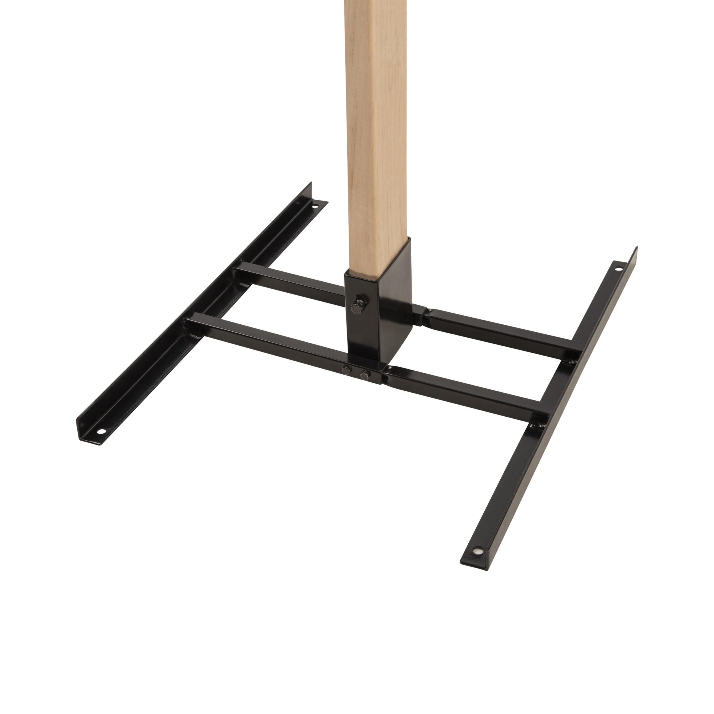 Ez Aim Steel Target Stand Base, For 2 X 4 Lumber, Black