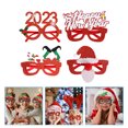 thumbnail image 3 of Toyandona 4Pcs New Year Glass Frames Christmas Party Favors Assorted Color Decorative Frames, 3 of 7