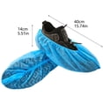 thumbnail image 3 of BotaniNest 100 Disposable Slipper Covers Blue Non Woven Boot Covers Suitable For Indoor Breathable Slippery And Durable Boots Stretchable For Everyone, 3 of 7