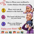 thumbnail image 4 of myMareCo Equestrian Headbands | 2 Pack Black, 4 of 8