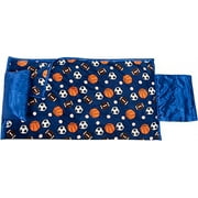 OC Daisy NB-PR1 18'' Napbag Sports Print with Daycare/Preschool Nap Mats
