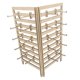 thumbnail image 5 of Organizador de Joyas de Madera, Soporte de Almacenamiento Multifuncional con Ganchos para Colgar, Soporte de Joyería para Collares, Accesorios para, 5 of 9