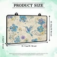 thumbnail image 7 of Renewold Stove Top Cover for Glass Stove Top, Ceramic Glass Stove Cover Mat Oil Resistant Prevent Scratching Oven Mat Protector Expands Counter Space, Hummingbird Flower Beige, 7 of 7