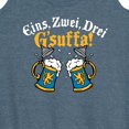 thumbnail image 3 of Instant Message - Eins Zwei Drei Gsuffa Oktoberfest - Women's Racerback Tank Top, 3 of 6