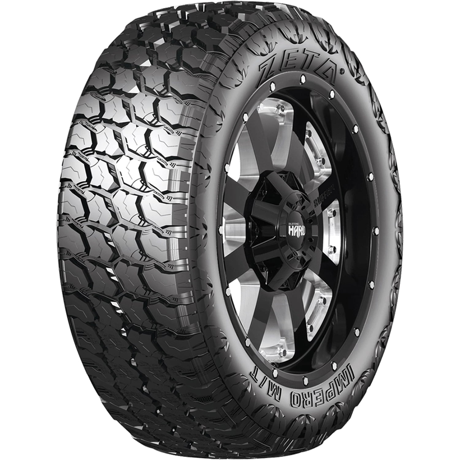 Zeta Panther Claw R/T LT35X12.50R22 121Q F 12 Ply Rugged Terrain