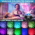 thumbnail image 2 of Star Projector  Galaxy Projector with Remote Control  3 in 1 Night Light Projector with LED Nebula Cloud/Moving Ocean Wave for Kid Baby  Built-in Music Speaker  Voice Control, 2 of 9