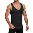 thumbnail image 1 of Mens Compression Shirt Slimming Body Vest Workout Tank Tops Abs Abdomen Undershirts, 1 of 4