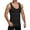 Black, variant on Men's Compression Shirt Slimming Body Vest - Nylon, for Workout, Beach, Running