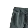 thumbnail image 3 of Kmdttou Women Wide Leg Low-rise Multi-pocket Patchwork Casual Straight Leg Wide-leg Cargo Pants, 3 of 5