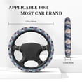 thumbnail image 7 of Picia Cloud Wolf Car Steering Wheel Cover, Non-Slip, Breathable, Universal 15 inch, 7 of 7