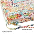 thumbnail image 6 of Greendale Home Fashions 18 x 18 in. Jamboree Square Outdoor Chair Pad (Set of 2), 6 of 6