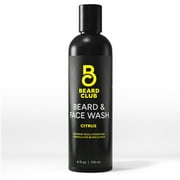 The Beard Club Citrus Beard & Face Wash - Hydrating & Soothing Skin Cleanser for All Skin Types