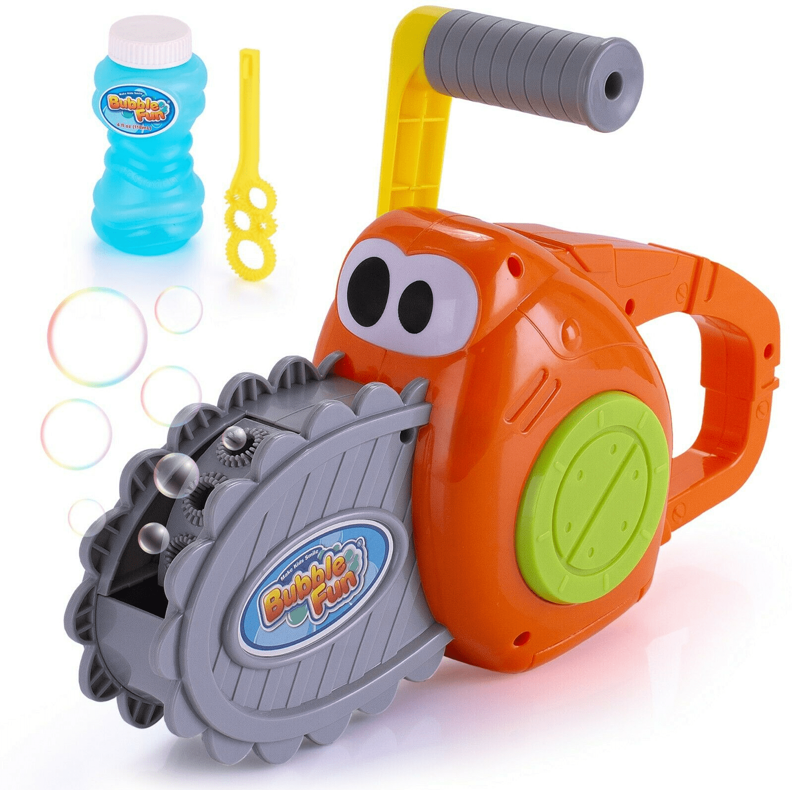 Bubble Maker Gun for Kids Outdoor Chainsaw Bubble Blower Machine