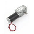 thumbnail image 2 of DC 12V 14RPM 8mm Double Shaft Turbine Worm Geared Motor, 2 of 4