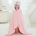 thumbnail image 5 of Baywell Hooded Beach Towel for Kids - Gifts for Girls - Kids Hooded Bath Towel - Poncho Robes Animal Cosplay - Keeps Kids Dry After Bath Time A3 10 Years, 5 of 5