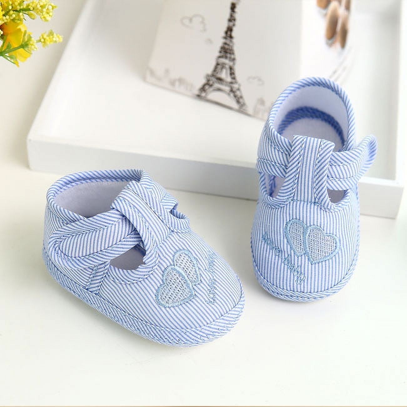 JDEFEG Baby Shoes Size 4 Baby Shoes Girl Canvas Sole Girl Crib Soft Toddler Shoes Boy Baby Shoes 2 Year Girl Shoes Baby Booties Polyester Blue 12 Walmart