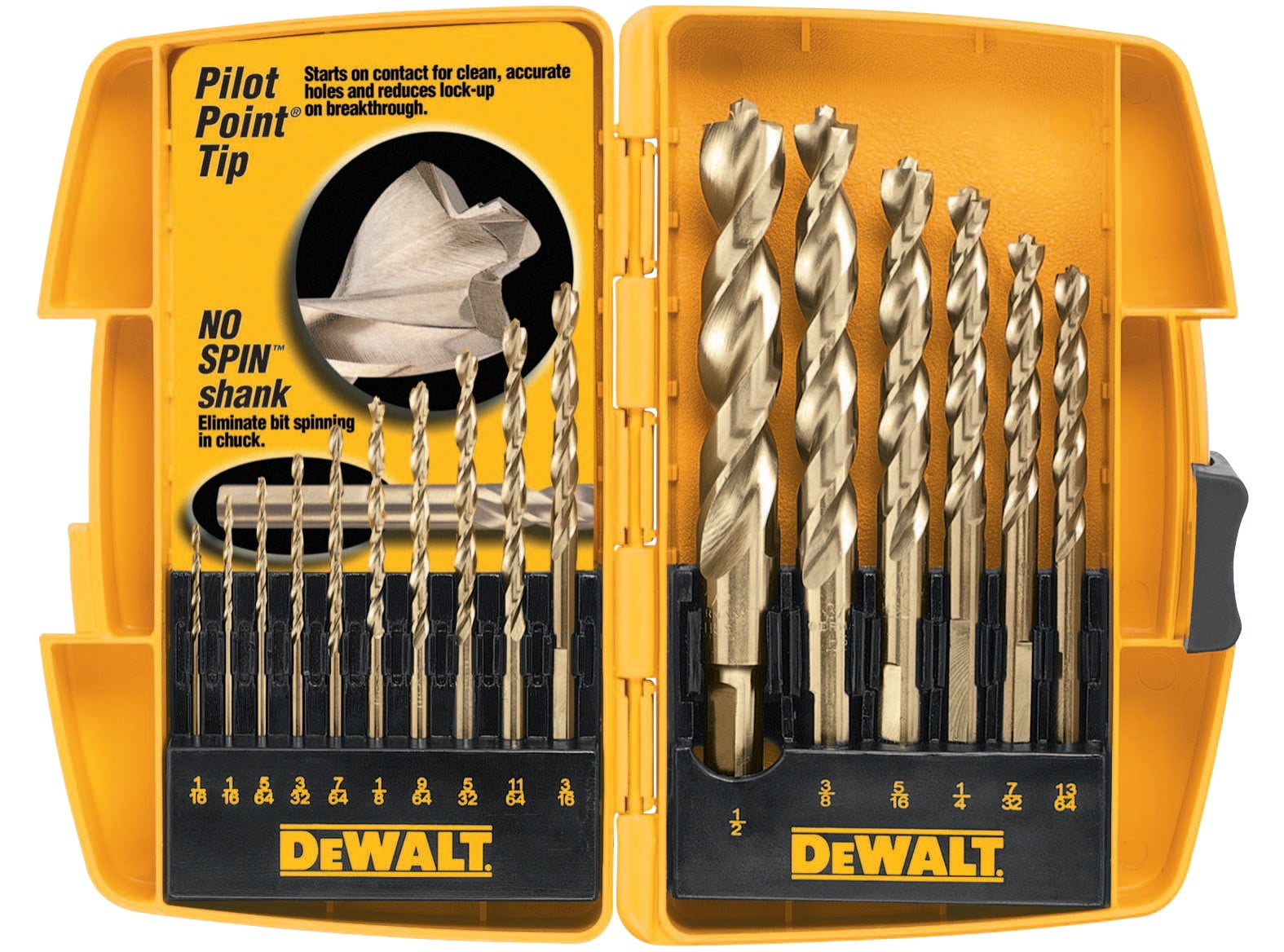 DeWalt 20 Piece Rapid Load Tin Set, DW2503 - Walmart.com