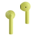 thumbnail image 4 of onn. Wireless Bluetooth Earphones with Environmental Noise Cancellation Microphone, Yellow, 4 of 8
