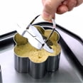 thumbnail image 3 of Moldes multiusos para hornear, anillos de acero inoxidable para pasteles, acero inoxidable duradero para chefs profesionales con superficie antiadherente de fácil limpieza, aptos para todos los, 3 of 8