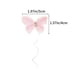 thumbnail image 3 of pstuiky Inserto de mariposas bordadas para decorar pasteles ideal para el Día de la Madre para tartas de cumpleaños postres platos para hornear, 3 of 6